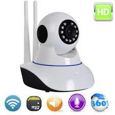 Wireless pan-tilt Wi-Fi camera